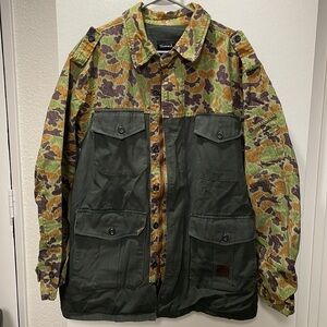Diamond Supply Co. Camo Zip Up Jacket